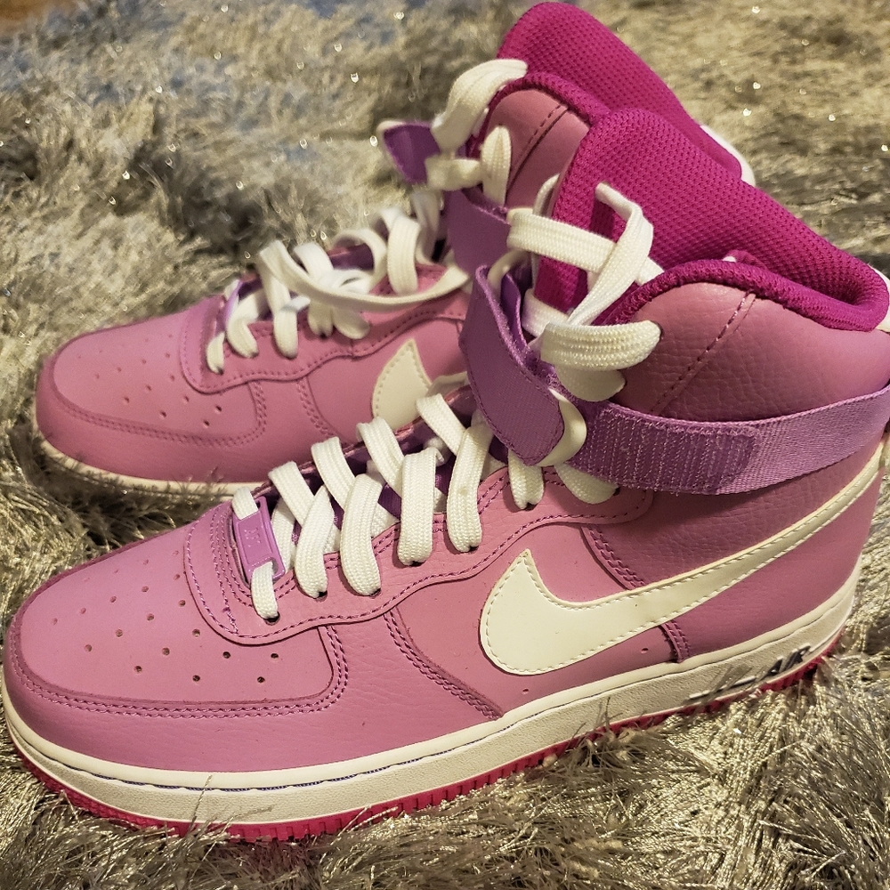 Brand New Pink Nike Air Force 1 High Top